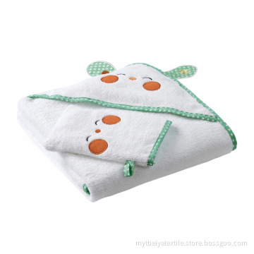 Best Selling Kid Cute Design Organic Bamboo Hooded Towel Baby